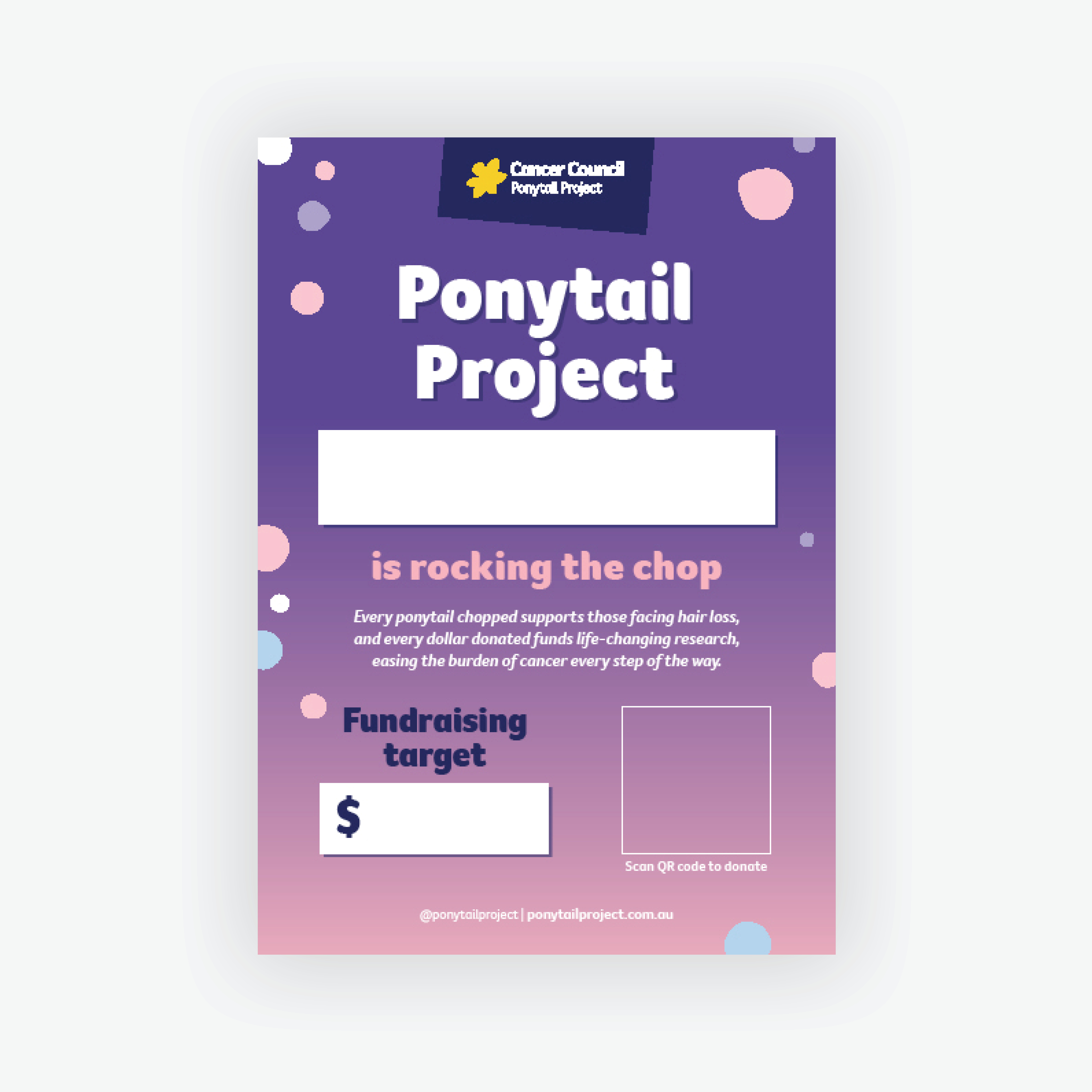 Fundraising Posters - QRCode
